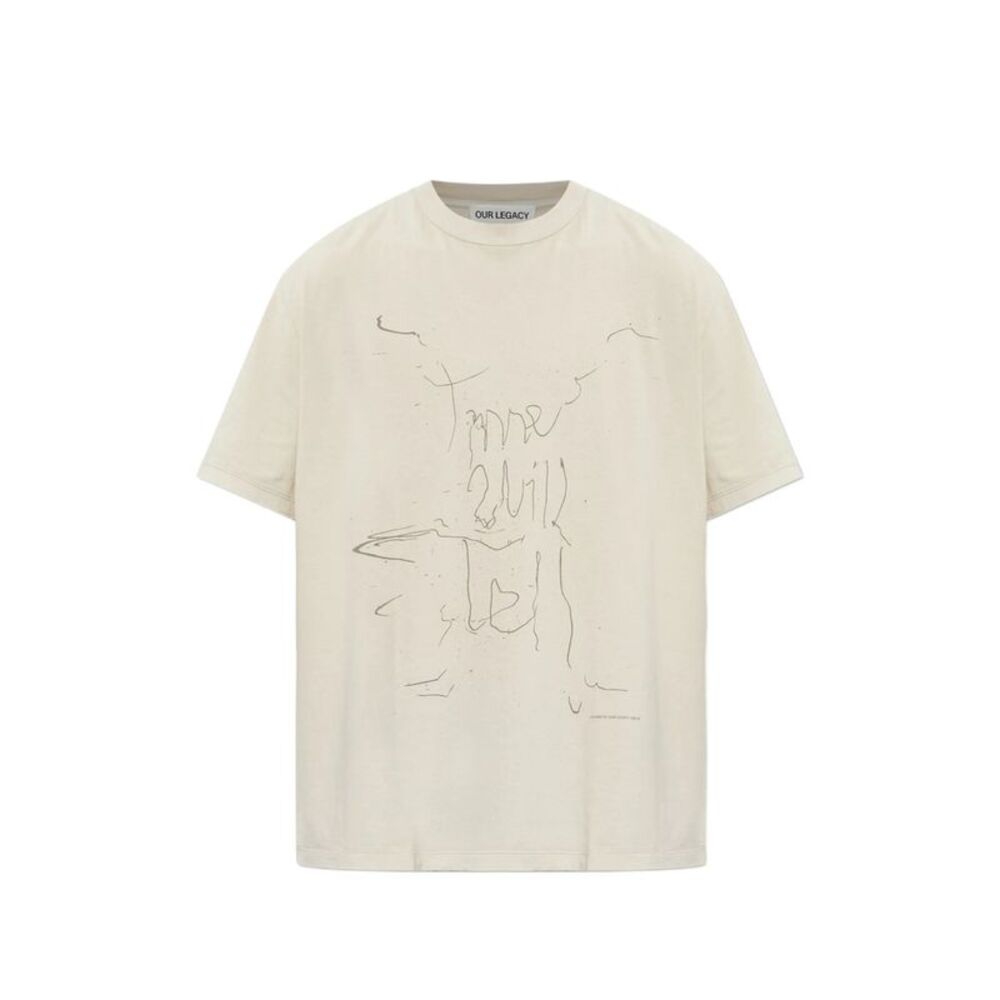 Our Legacy Neutrals T-Shirts & Vests - T-Shirts Men